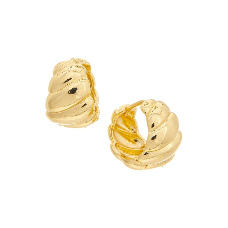 Petit Moments 18k Plated Hoop Earrings 20$